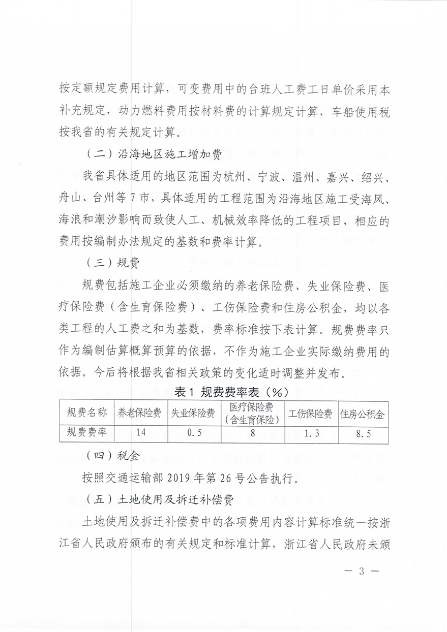 浙江省交通运输厅转发交通运输部2018年第86号公告的通知概预算编制办法（浙交【2019】116号）-3.jpg